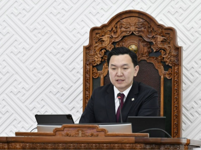 Улсын Их Хурлын дарга Н.Учрал 2026 оны хаврын ээлжит чуулганыг нээж үг хэллээ